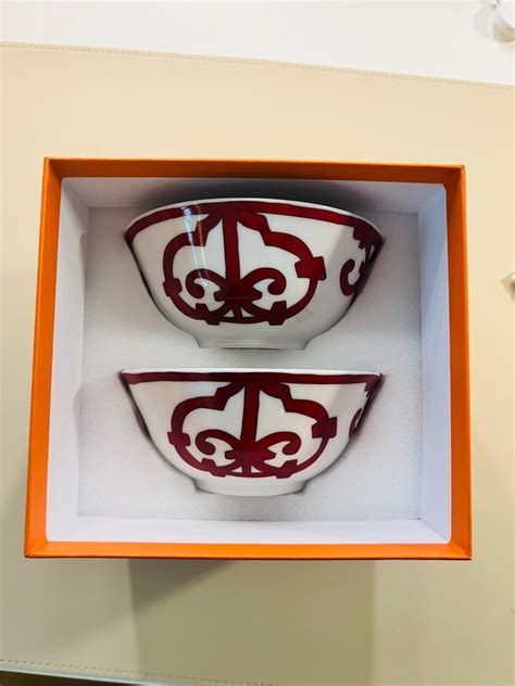 hermes bowls|authentic hermes plates.